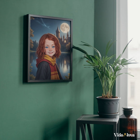 Portrait Numérique Personnalisé - Filles