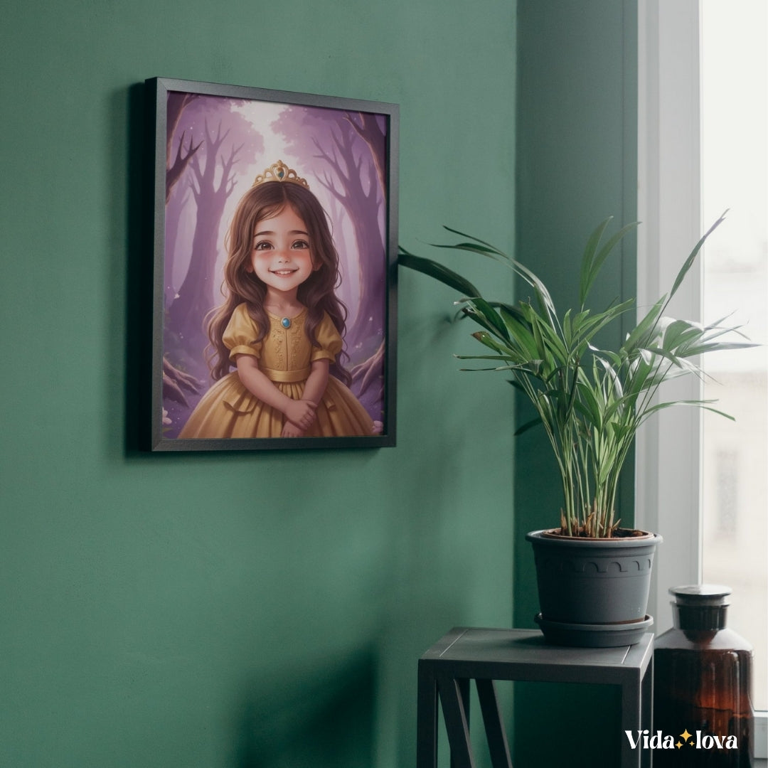 Portrait Numérique Personnalisé - Filles