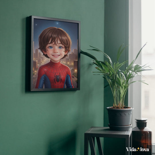 Portrait Numérique Personnalisé - Garçons