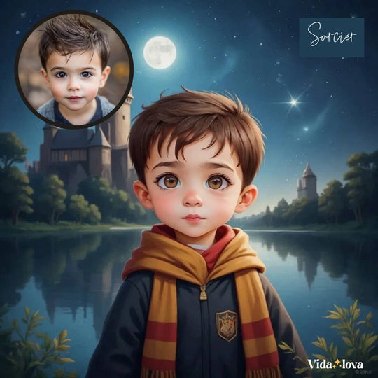 Portrait Numérique Personnalisé - Garçons
