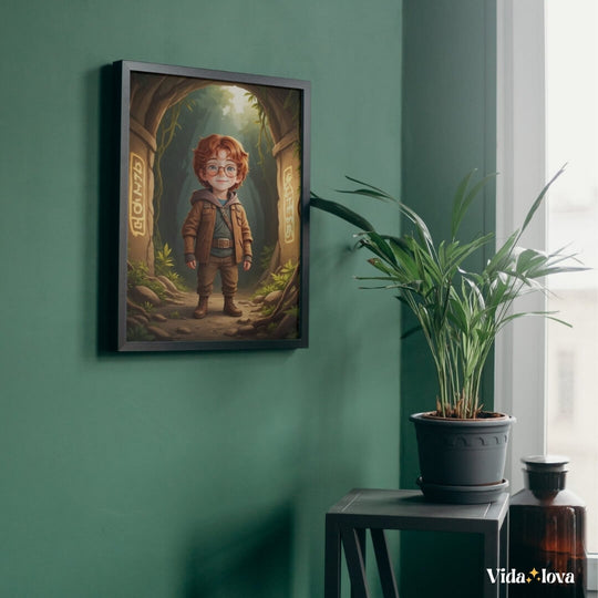 Portrait Numérique Personnalisé - Garçons