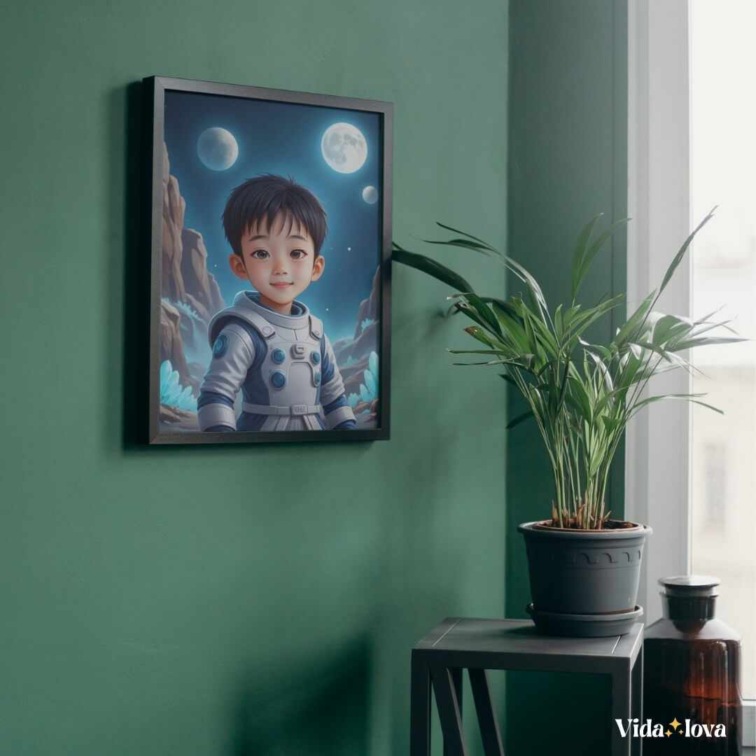 Portrait Numérique Personnalisé - Garçons