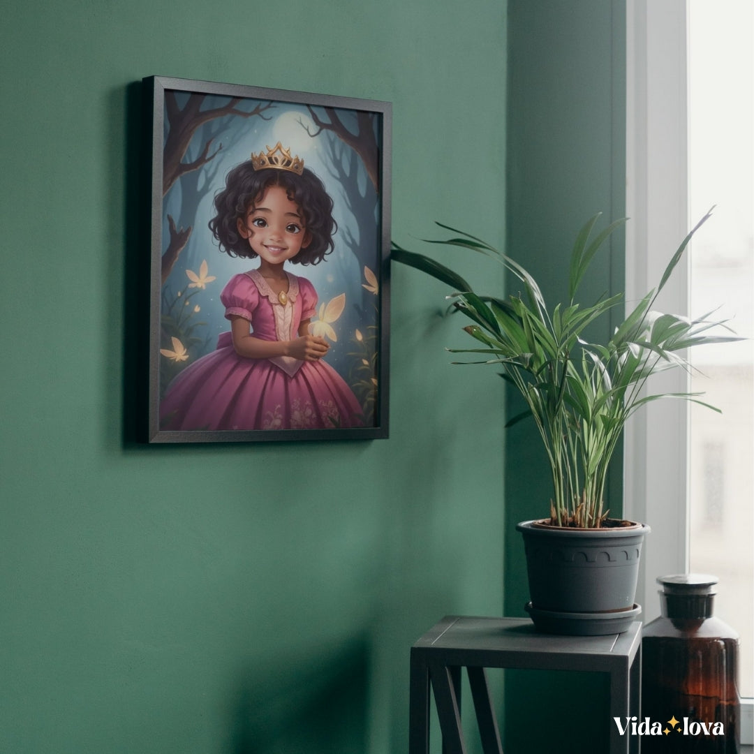 Portrait Numérique Personnalisé - Filles