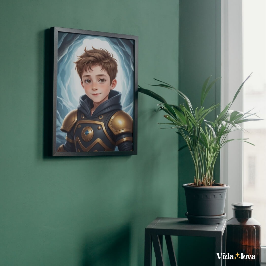 Portrait Numérique Personnalisé - Garçons
