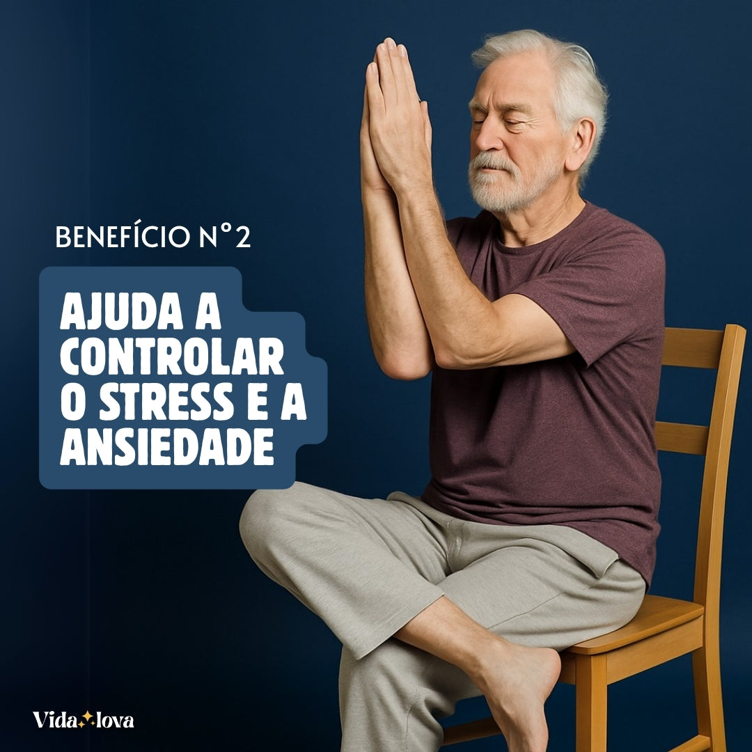 Yoga na Cadeira para Seniores (E-Book)