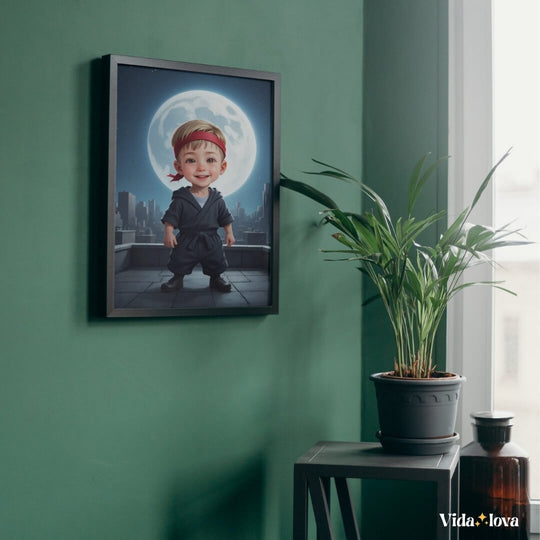 Portrait Numérique Personnalisé - Garçons