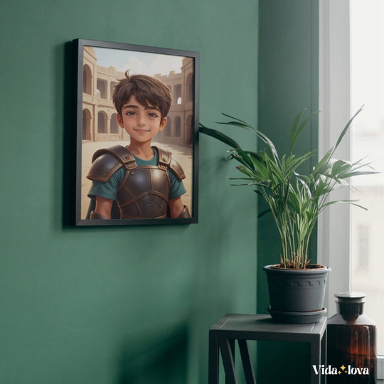 Portrait Numérique Personnalisé - Garçons