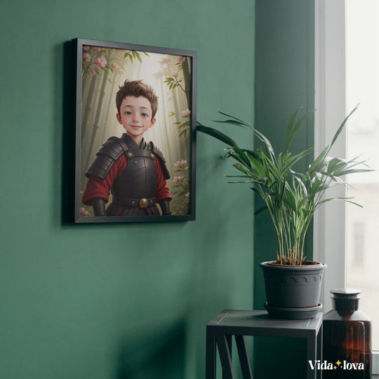 Portrait Numérique Personnalisé - Garçons