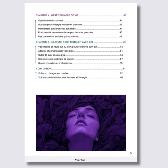 Le Guide Anti-Burnout pour Femmes de 25 à 45 ans (E-Book)