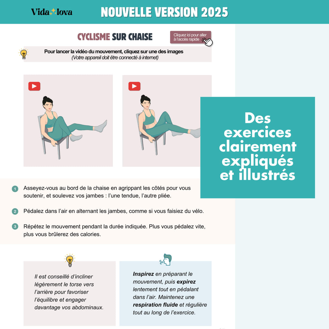 Le Yoga sur Chaise pour Seniors (E-Book)