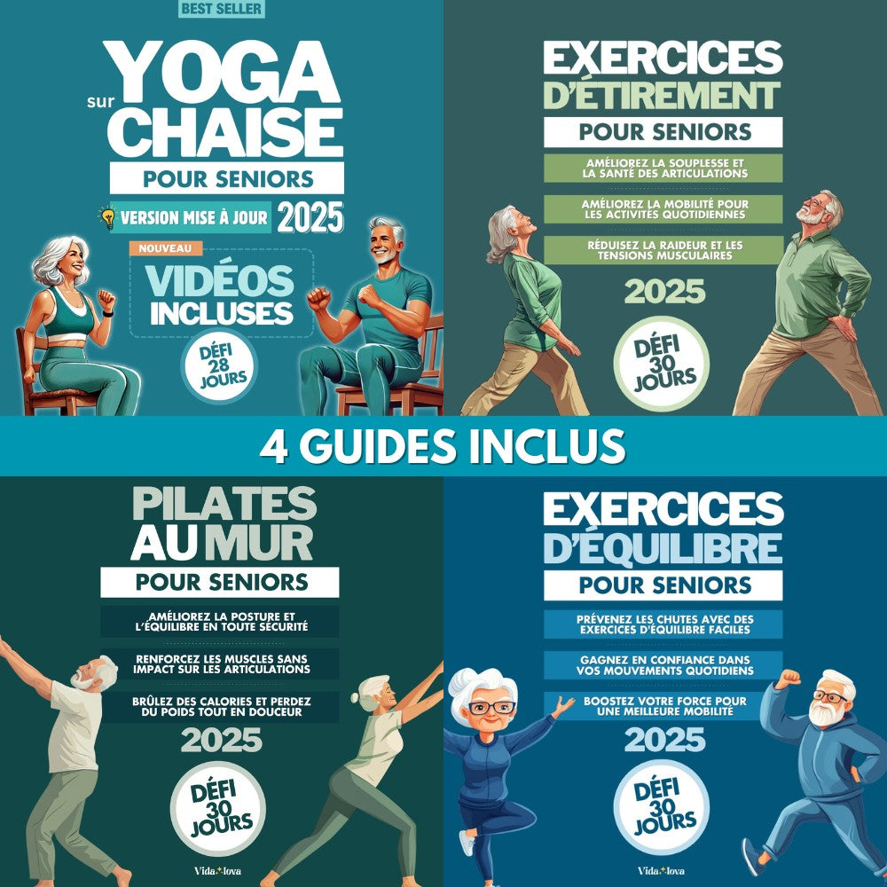 Le Yoga sur Chaise pour Seniors (E-Book)