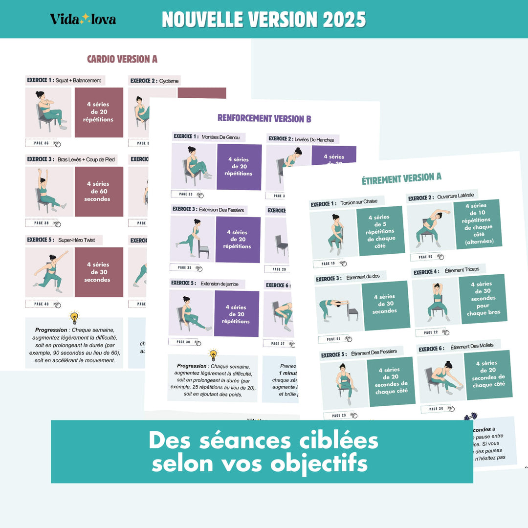 Le Yoga sur Chaise pour Seniors (E-Book)