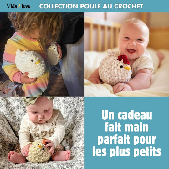 Poule au Crochet Lot 3 en 1 (E-Book)