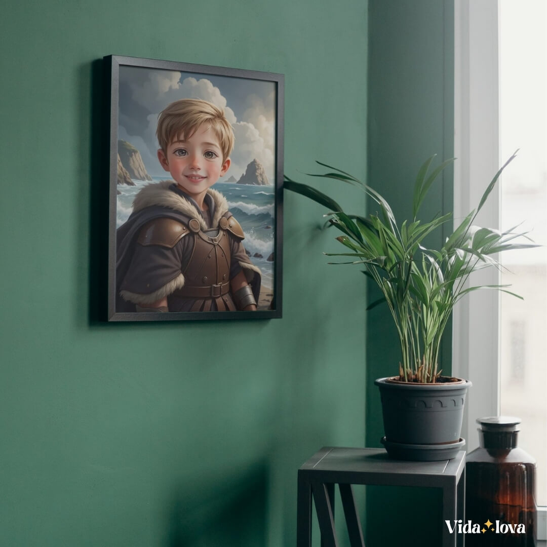 Portrait Numérique Personnalisé - Garçons