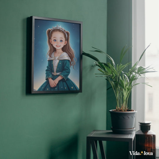 Portrait Numérique Personnalisé - Filles