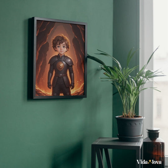 Portrait Numérique Personnalisé - Garçons
