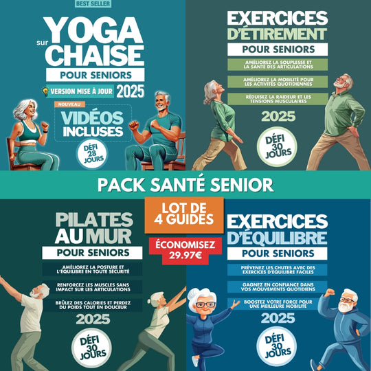 Le Yoga sur Chaise pour Seniors (E-Book)