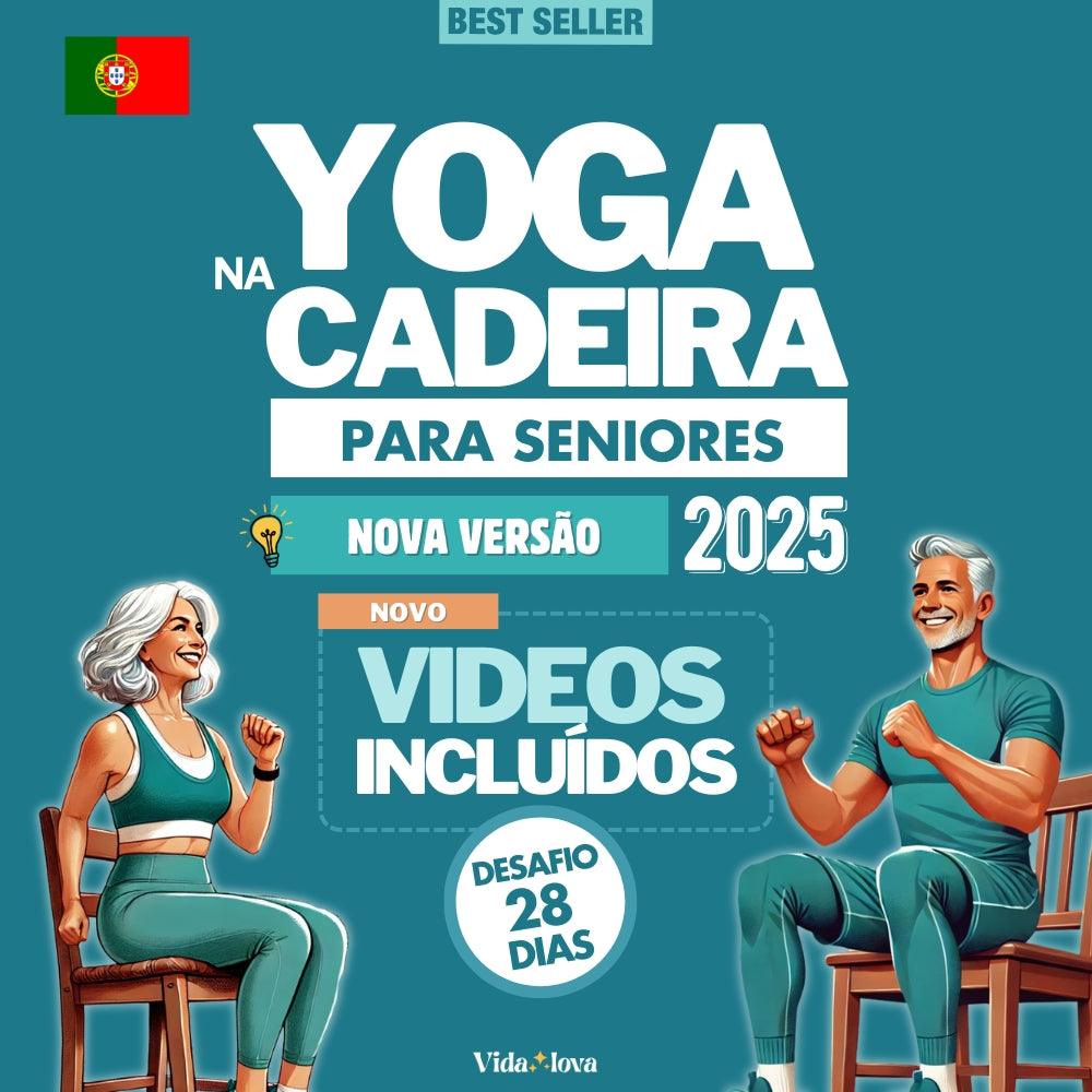 Yoga na Cadeira para Seniores (E-Book)